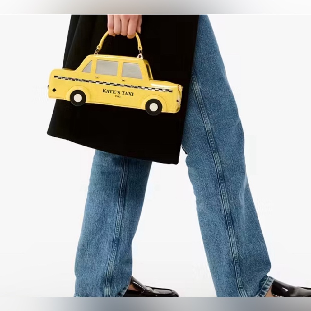 Kate Spade Yellow Taxi Handbag - Picture 4 of 9